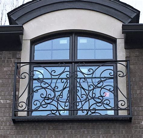 metal balcony fabricator virginia|custom iron railings.